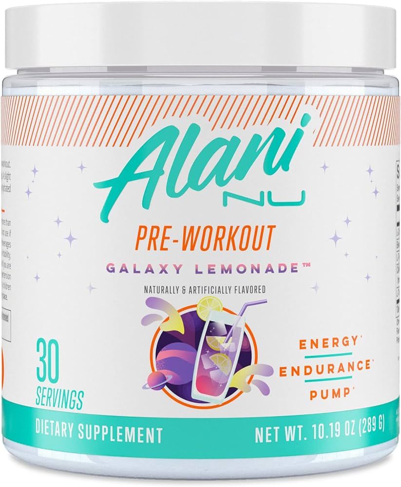 Alani Pre-Workout Galaxy Lemonade 30 Servings | Amazon (CA)