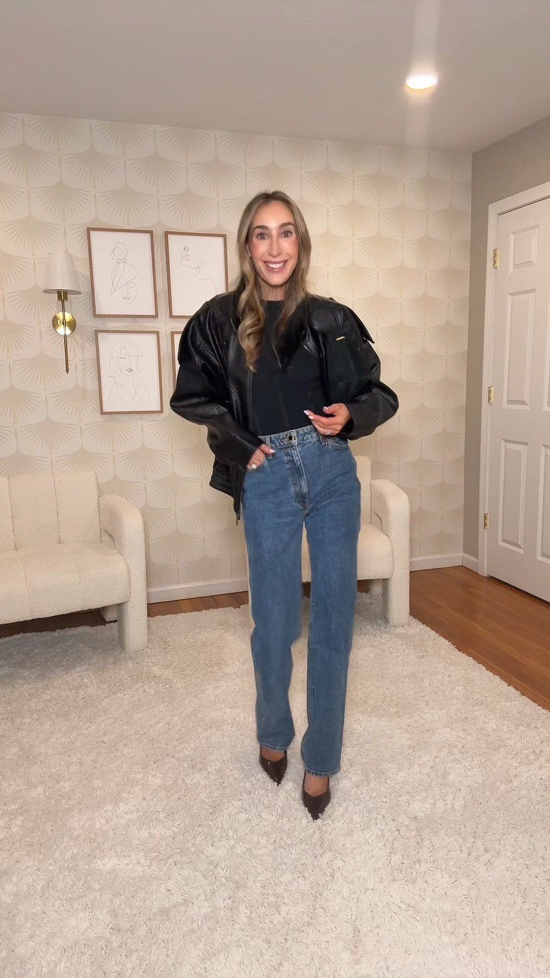 Going out with the girls!!
Size up one in the jeans! I’m in a 26. 

#LTKootd #LTKgrwm