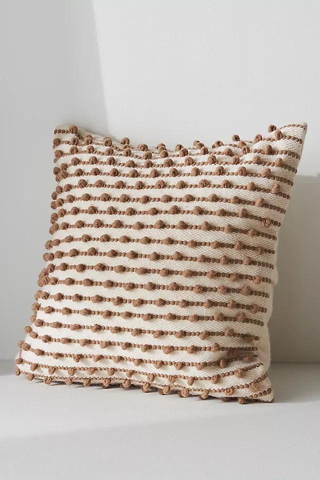 Moroccan Wool Stripe Pillow Cover | Anthropologie (US)