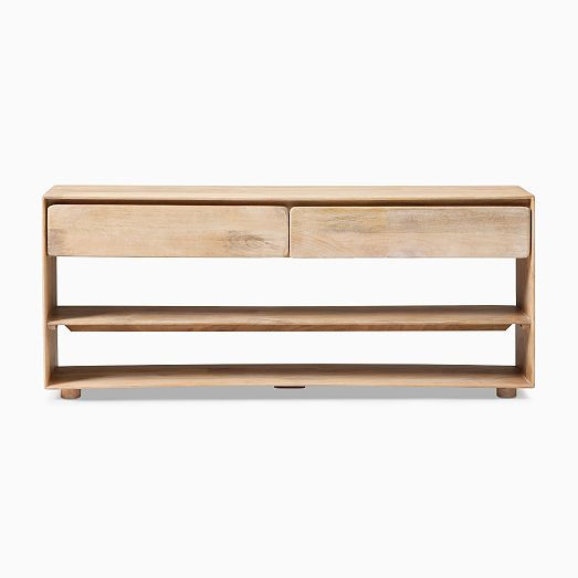 Anton Solid Wood Console (60") | West Elm (US)