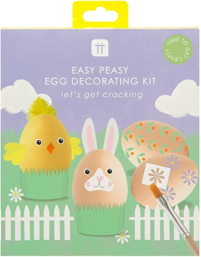 Talking Tables Easy Easter Egg Decorating Kit - Perfect Children's Craft Activity Or Party Bag Fi... | Amazon (US)