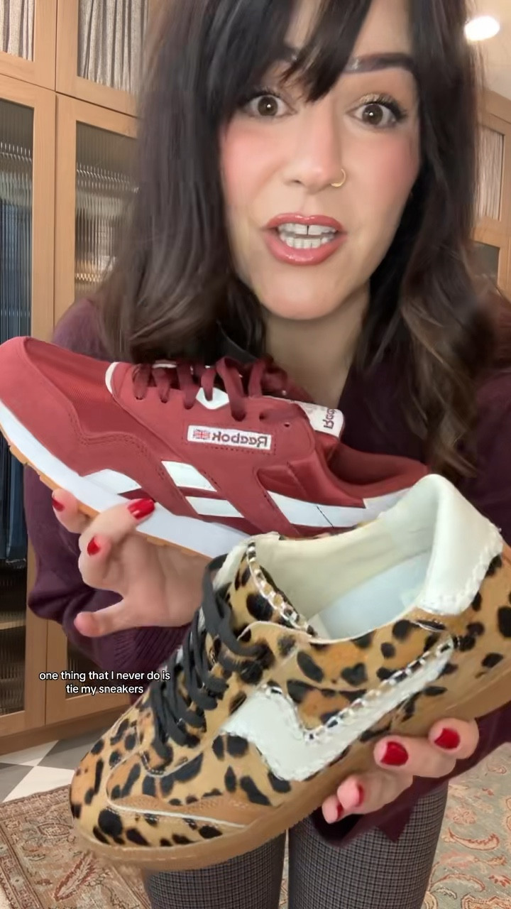 Shoe hack - no tie - midsize outfit inspo

#LTKStyleTip #LTKMidsize #LTKSeasonal