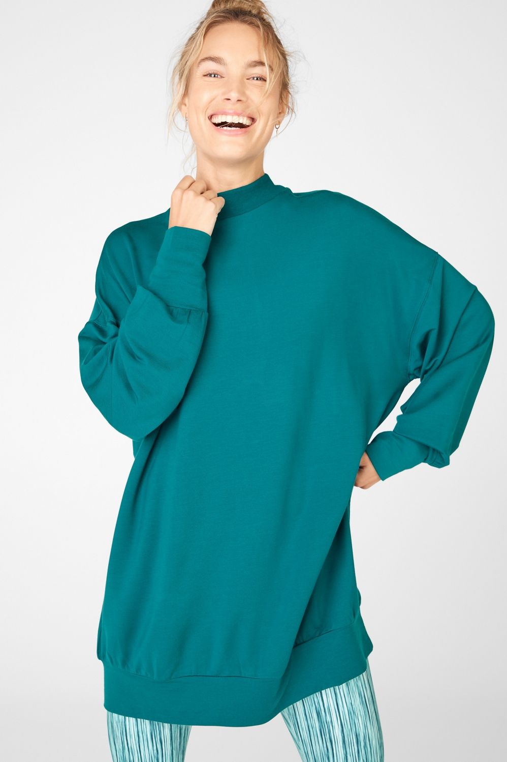 Jody Mock Neck Pullover | Fabletics