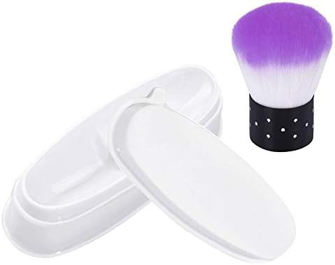 EBANKU French Nail Dip Tray, Nail Dipping Powder Container Tray with Dip Powder Brush | Amazon (US)