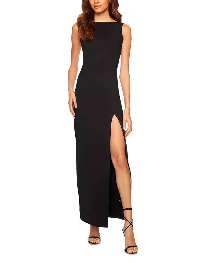 Low Back Side Slit Gown | Bloomingdale's (US)