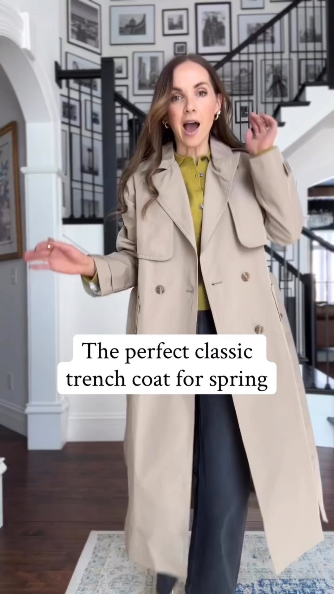 Perfect trench coat for spring on sale! 

#LTKSaleAlert