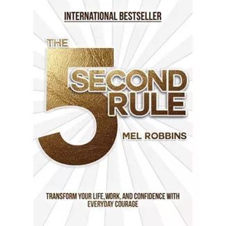 The 5 Second Rule - by  Mel Robbins (Hardcover) | Target