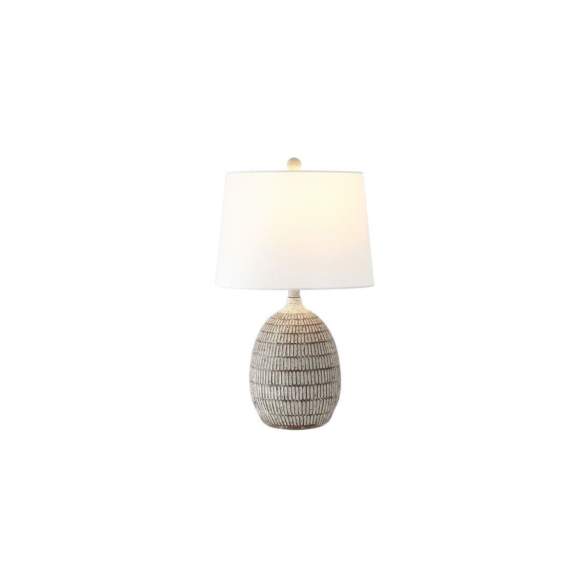 Brighten your room with the Dewlen Table Lamp, a stylish and functional accent. Made from durable resin, this 24-inch lamp features natural brown and white tones for a versatile look that enhances any decor.

#LTKFindsUnder100 #LTKHome #LTKSaleAlert