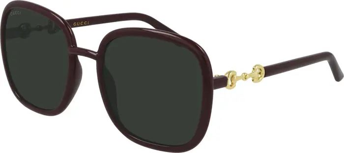 Gucci 57mm Square Sunglasses | Nordstrom | Nordstrom