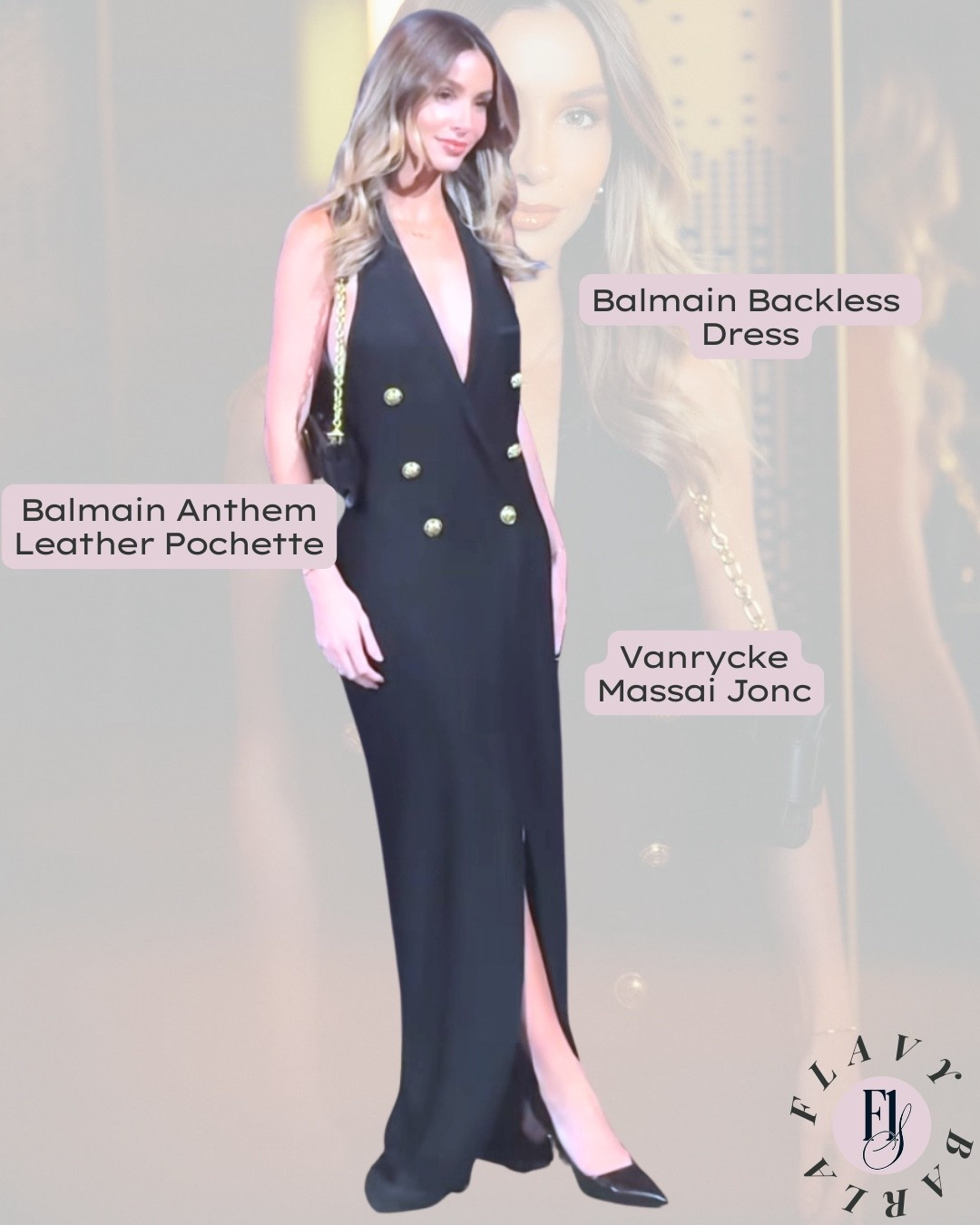 Flavy Barla brought sharp elegance to the LVMH event earlier this month in a structured Balmain dress paired with a matching bag.

#FlavyBarla #EstebanOcon #F1Styled #Balmain #LVMHEvent #F1WAGStyle #WAGStyle #f1wag #f1wagfashion #LTKstyle #LuxuryStyle #EveningLook