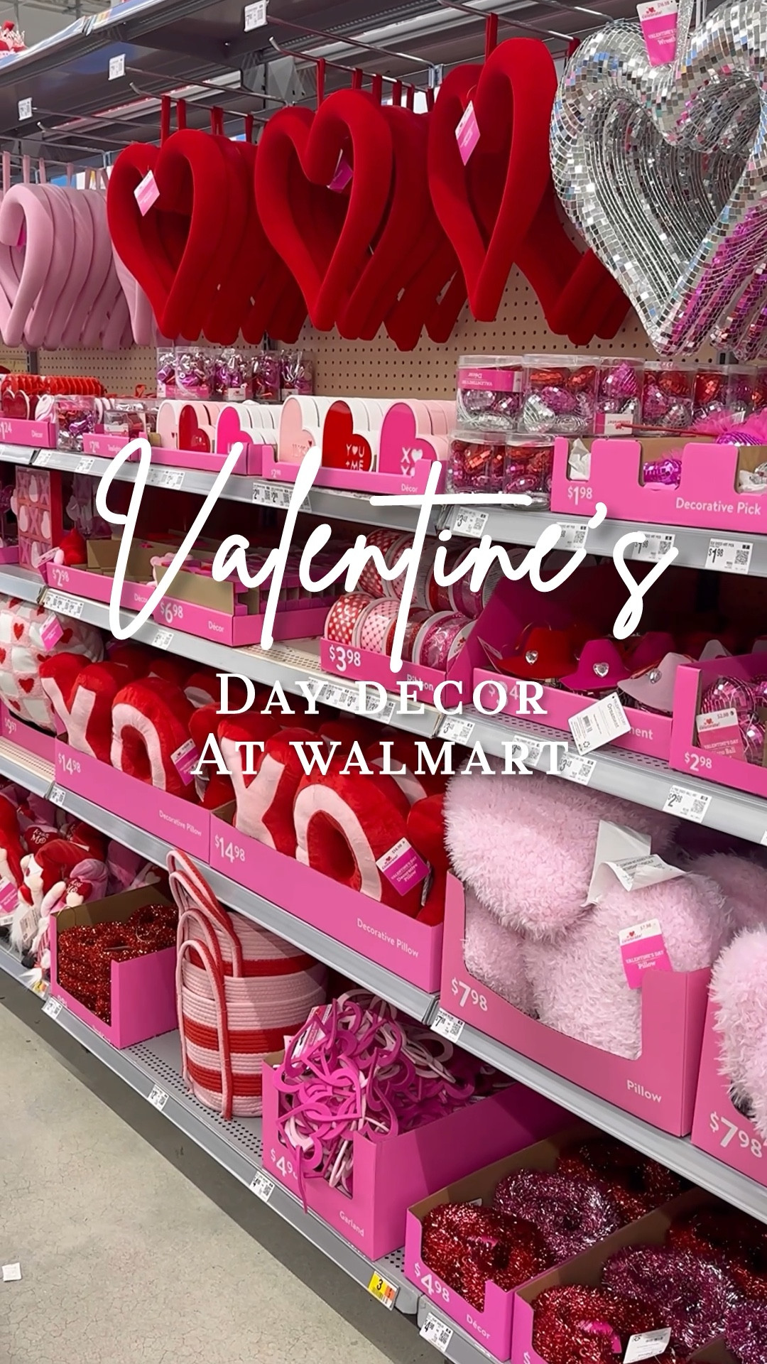 Valentine's Decor at Walmart 

#LTKHome #LTKFindsUnder50 #LTKGiftGuide