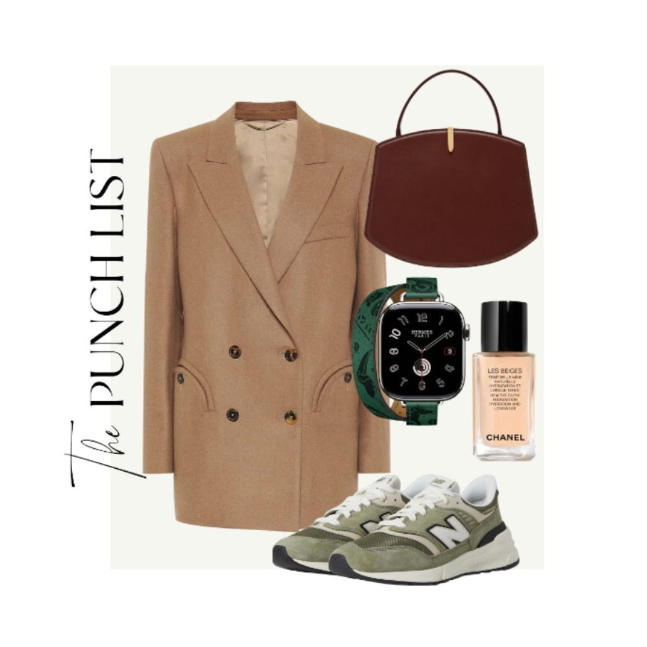THE PUNCH LIST 💚👜 Fall finds including a chic blazer, handbag, apple watch, Chanel beauty, sneakers and more! 

 #LTKSeasonal #LTKStyleTip