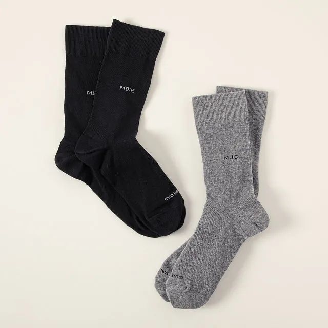 Personalized Socks - Set of 5 Pairs | UncommonGoods