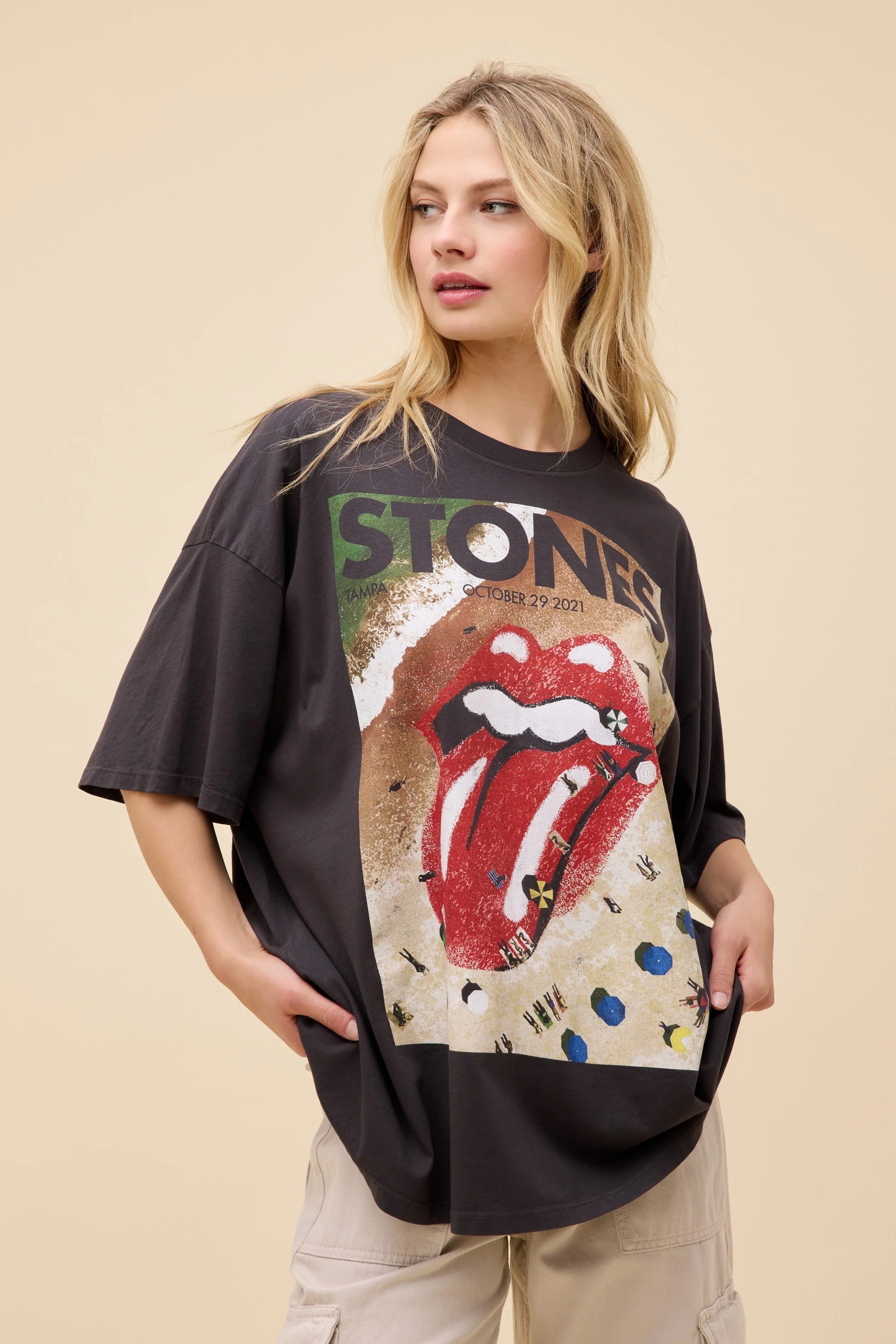 Rolling Stones Tampa 2021 OS Tee | Daydreamer