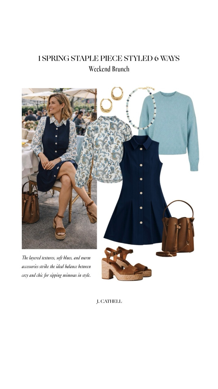 One hero piece, six outfits 🌸
The Veronica Beard Soleil Blouse in Dove Multi is that spring staple that truly does it all. From a polished spring luncheon to a casual party and even a chic mom-on-campus look, this blouse transitions effortlessly with simple swaps and thoughtful styling.

If you love building multiple outfits around one standout piece, this edit is for you. Save this for spring outfit inspiration and tap to shop each look. ✨

#LTKStyle #SpringStyle #VeronicaBeard #SpringOutfits #WardrobeStaples #CapsuleWardrobe #WhatToWear #LTKFinds 

 

#LTKootd #LTKmomlife #LTKOver40