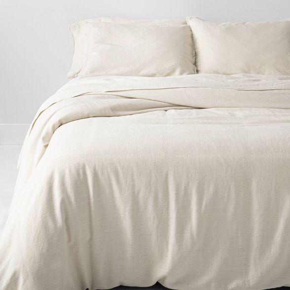 Heavyweight Linen Blend Comforter & Sham Set - Casaluna™ | Target