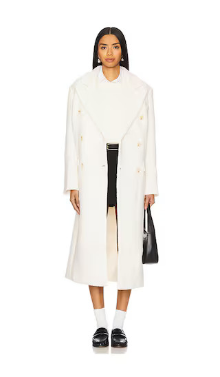 Morana Coat in Cream | Revolve Clothing (Global)