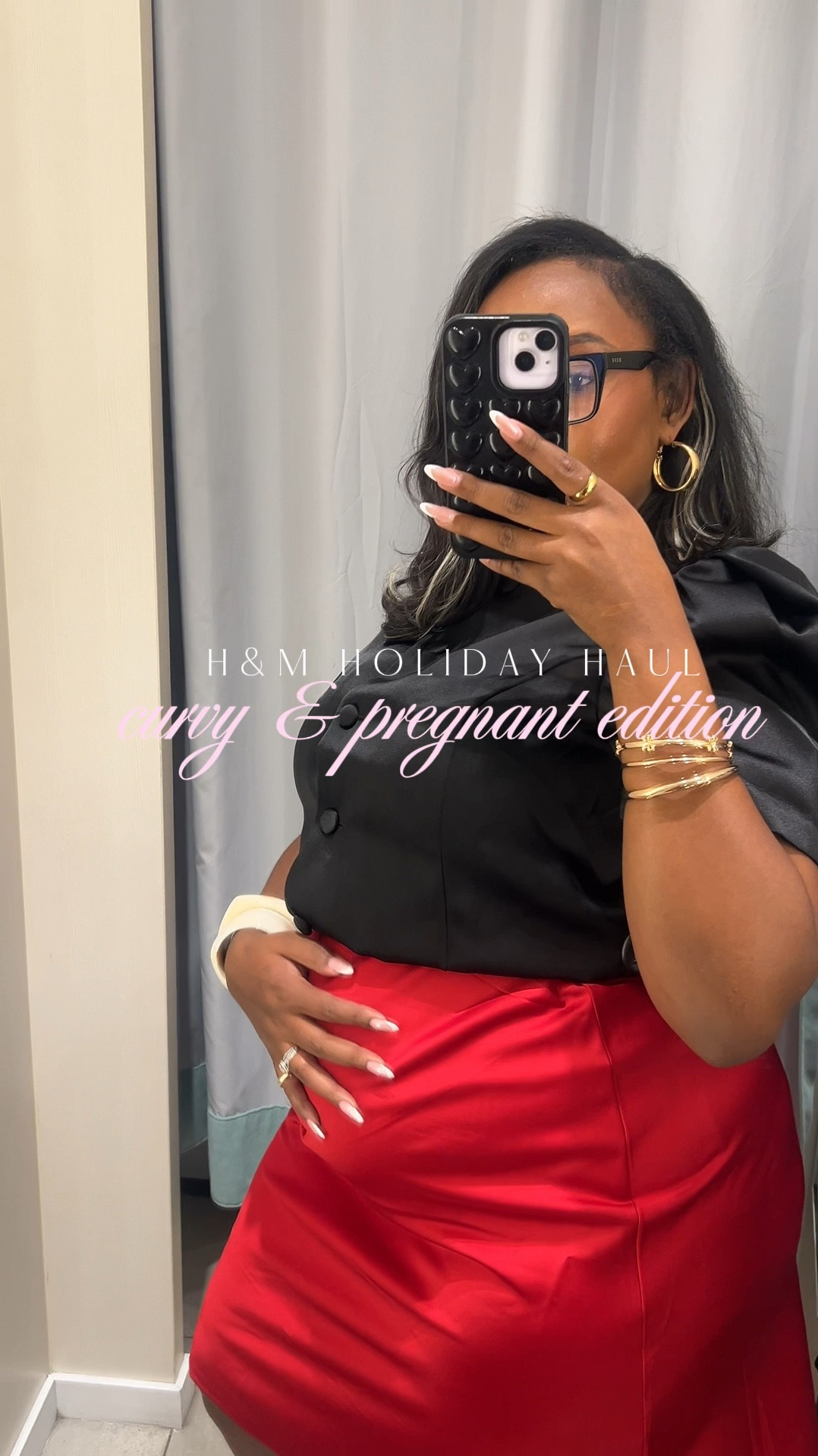 All tops were an XL amd the skirt was a L🫶🏾 

#LTKSeasonal #LTKFindsUnder50 #LTKPlusSize