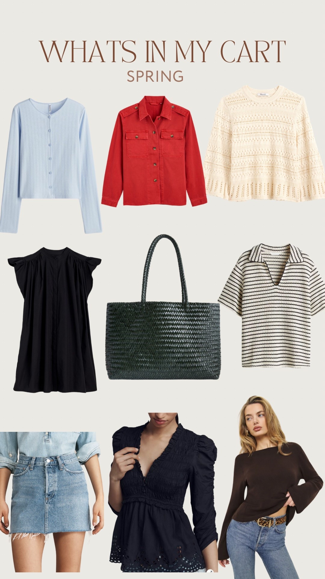 Spring what’s in my bag

#LTKSaleAlert #LTKSeasonal #LTKStyleTip