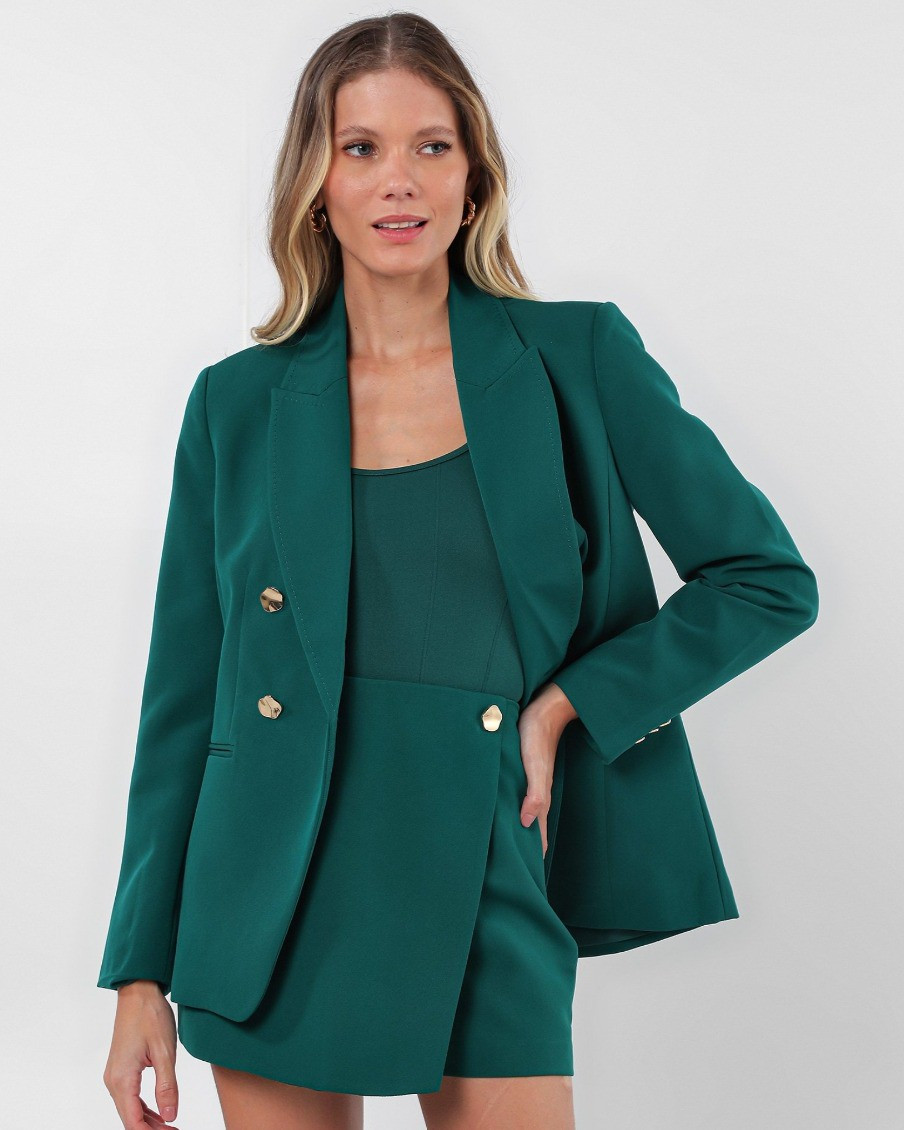 Short-saia feminino transpassado de alfaiataria verde | AK by Riachuelo#ltkbrasil

#LTKbrasil #LTKtravel #LTKfindsunder100