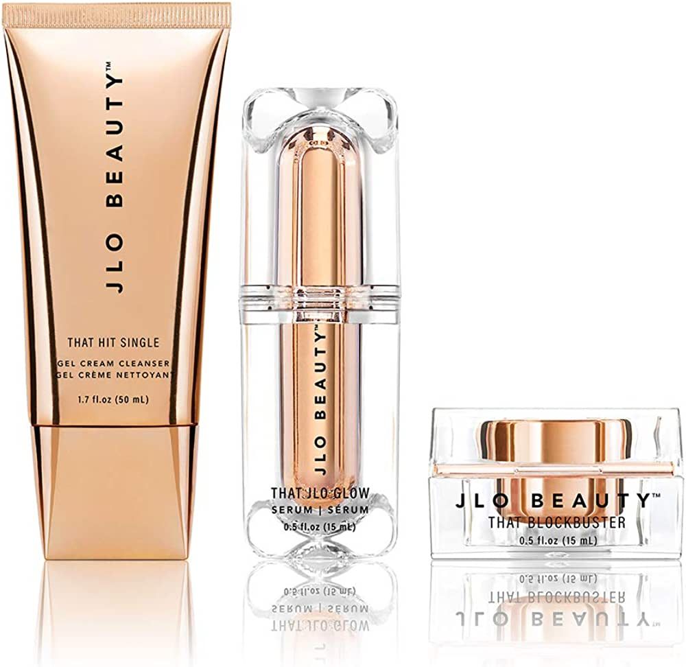 JLO BEAUTY That JLo Starter Kit | Includes Serum, Cleanser, and Cream, Gently Tightens, Clears, B... | Amazon (US)