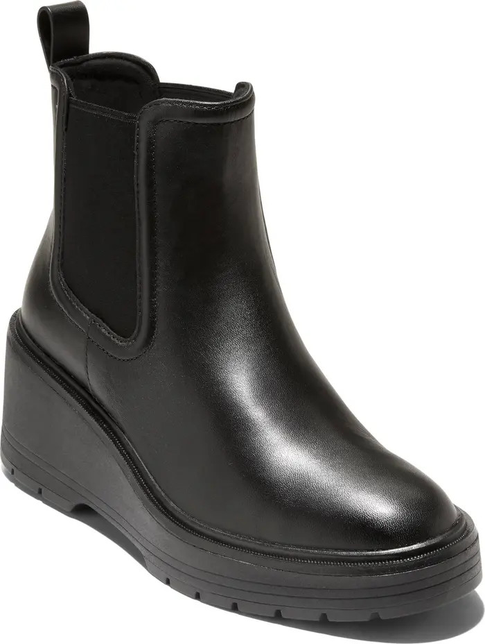 Zerogrand Cityquest Waterproof Wedge Chelsea Boot (Women) | Nordstrom