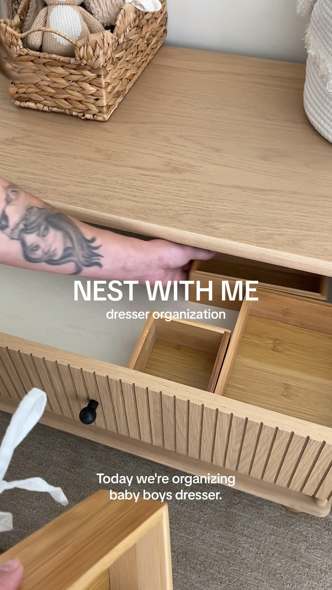 Nest With Me: Dresser Organization 

#LTKhome #LTKVideo #LTKbaby
