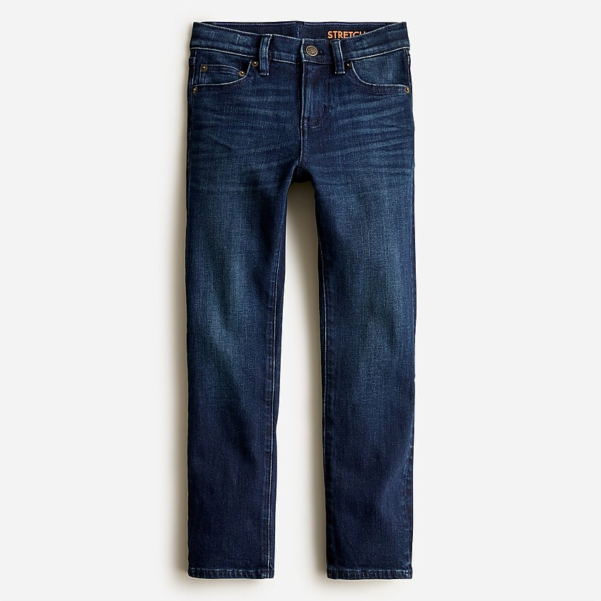 Boys' stretch jean in dark wash | J. Crew US