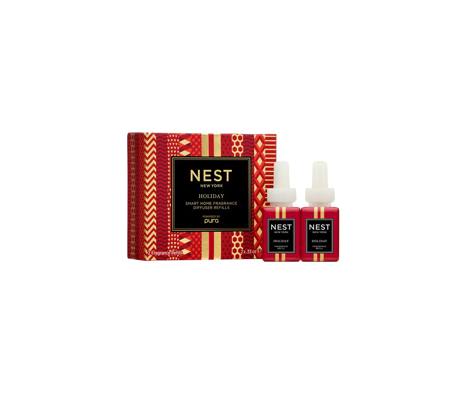 Holiday Refill Duo for NEST x Pura Smart Home Fragrance Diffuser - Smart Vials | NEST Fragrances