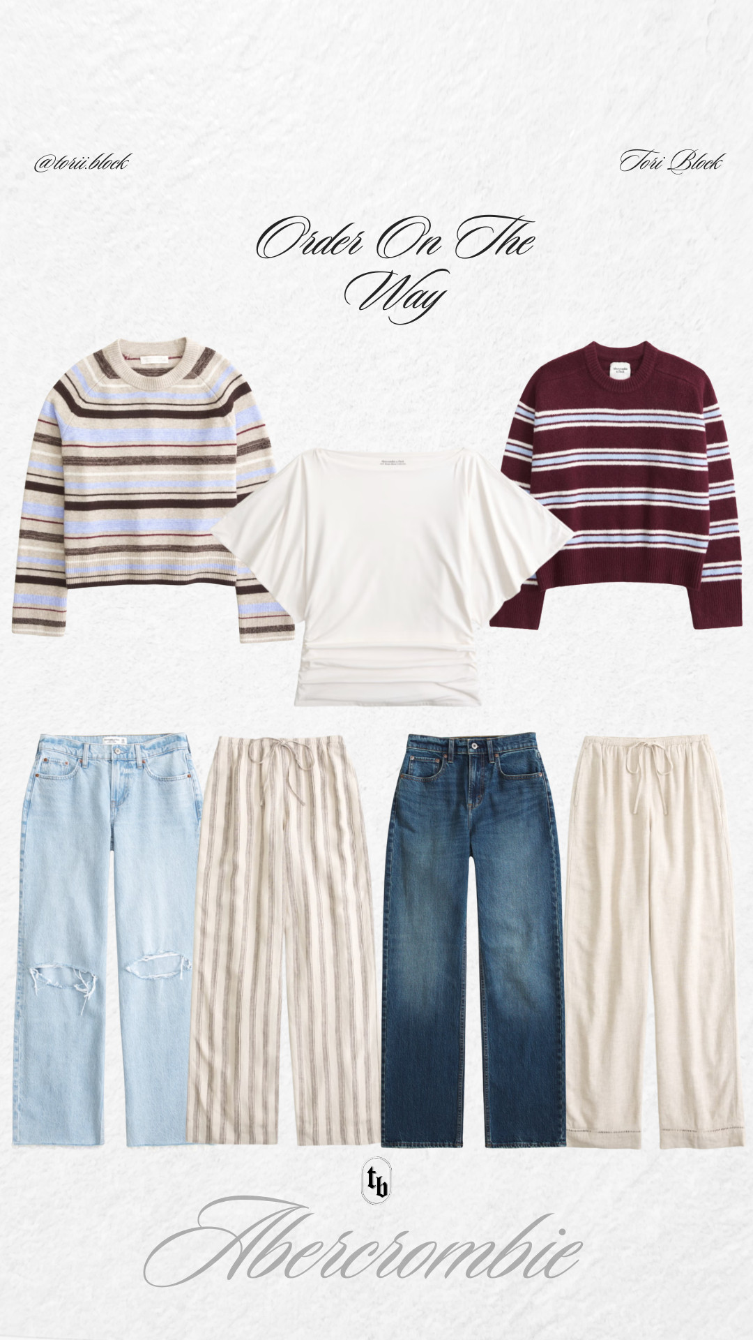 Recent order from Abercrombie on the way! 

 

#LTKgrwm #LTKootd #LTKMidsize