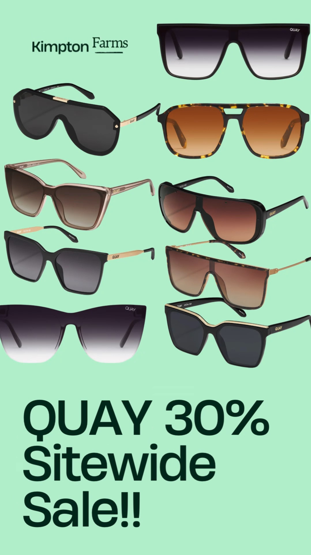 My favorite QUAY picks are on sale!! I’m stocking up . 