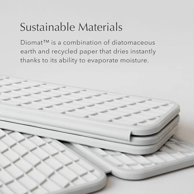 Dorai Home Dish Pad – Collapsible Kitchen Dish Drying Mat – Wrapped in Silicone Webbing to Pr... | Amazon (US)