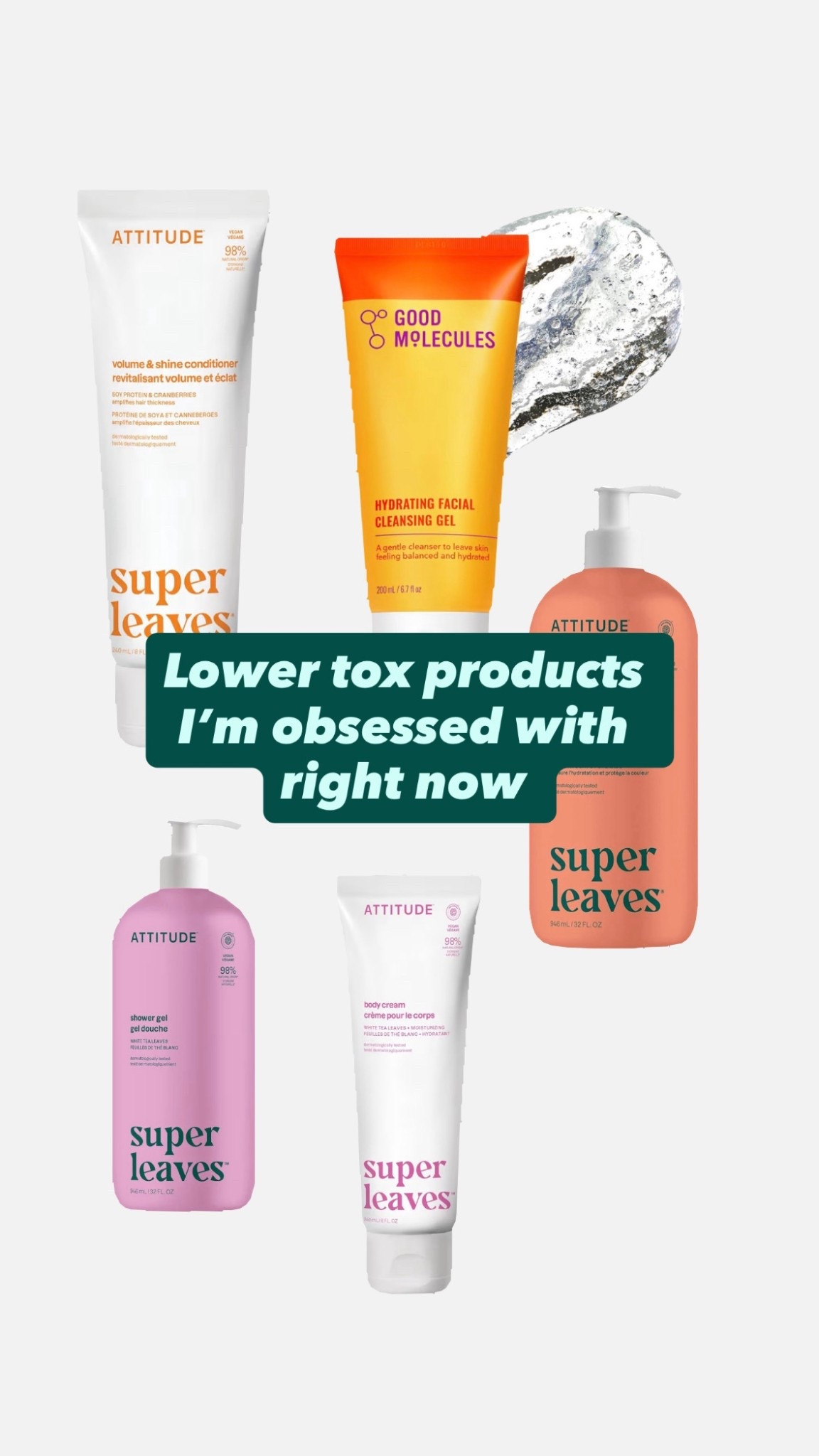 These beauty products rate as excellent with yuka and also work really well

#LTKgrwm #LTKSaleAlert #LTKBeauty