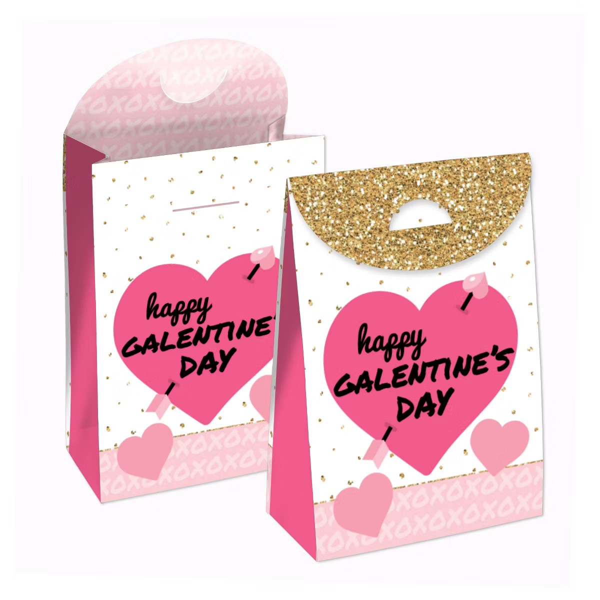 Big Dot of Happiness Be My Galentine - Galentine's & Valentine's Day Gift Favor Bags - Party Good... | Target