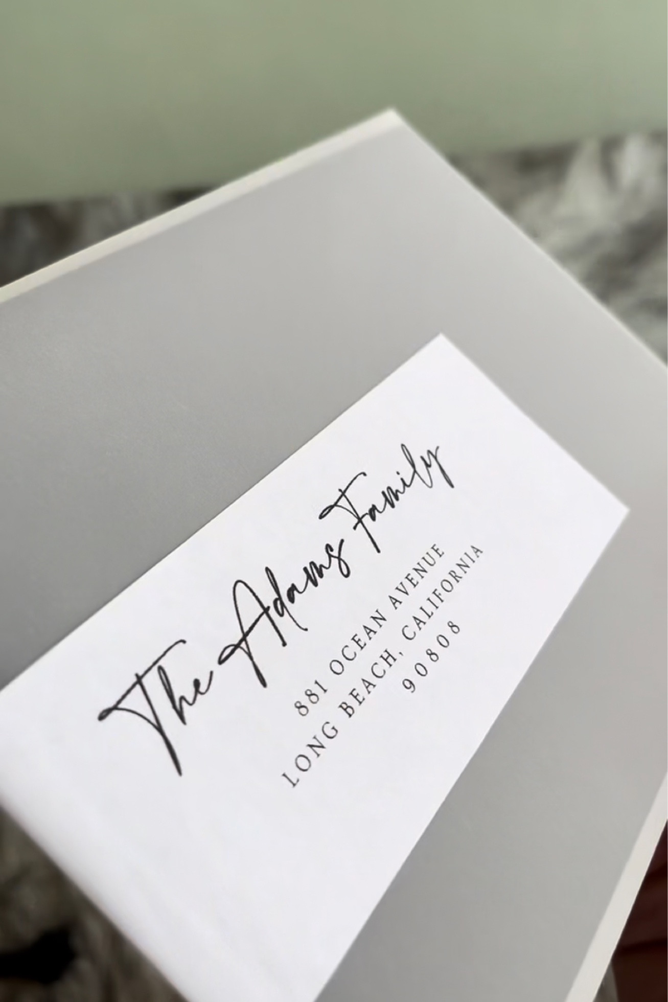 Wraparound address labels for your wedding invitations 🤍

#LTKwedding