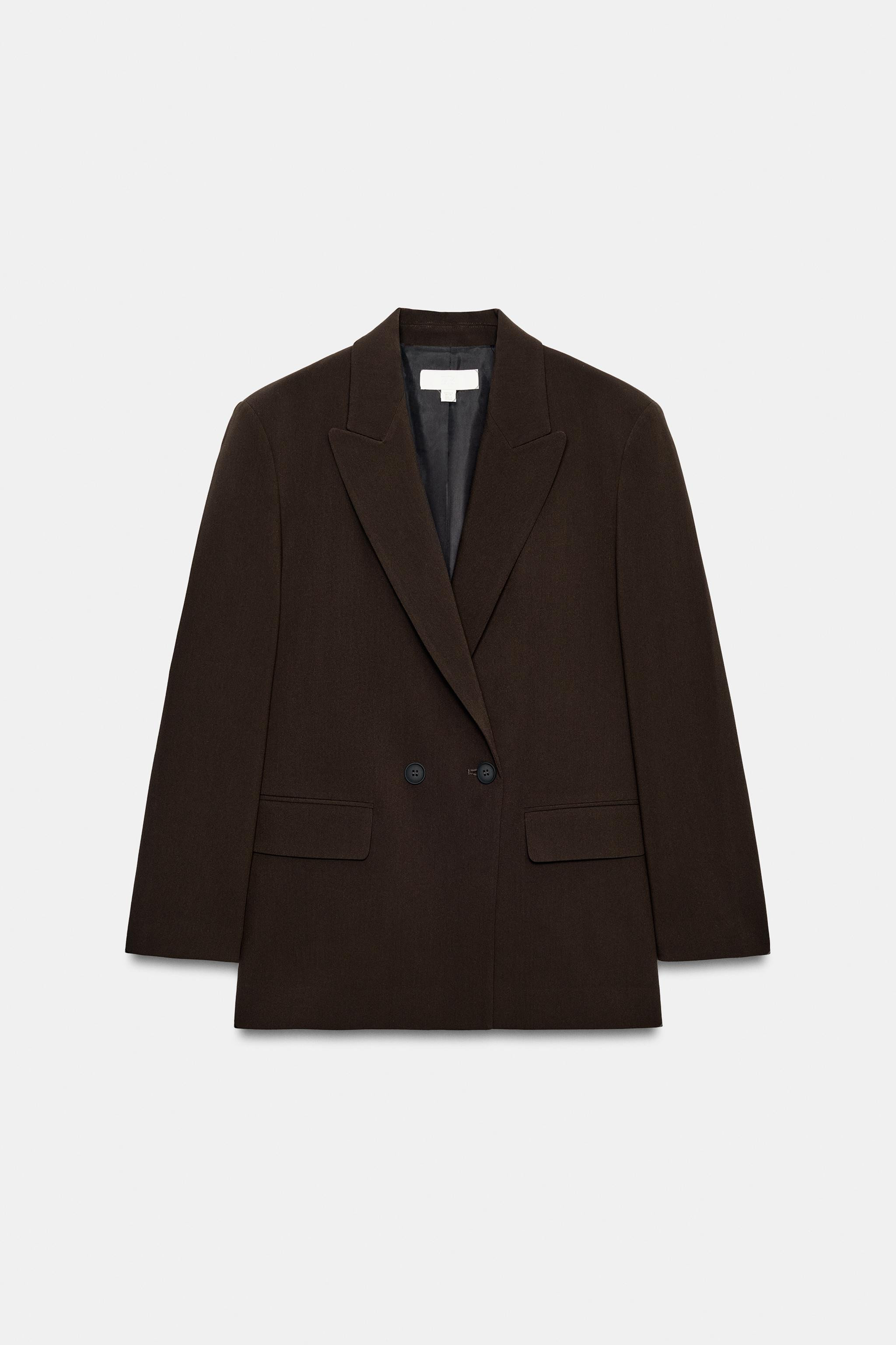 OVERSIZED DOUBLE-BREASTED BLAZER | Zara US