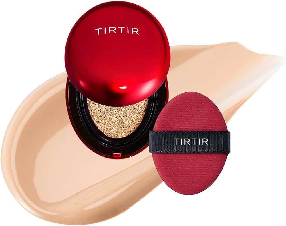 TIRTIR Mask Fit Red Cushion Foundation | Japan's No.1 Choice, Long-Lasting, Lightweight, Buildabl... | Amazon (US)