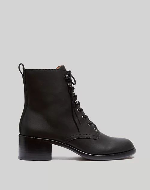 The Patti Lace-Up Boot | Madewell