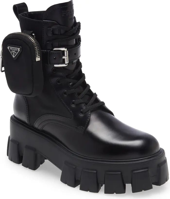 Monolith Mini Bag Lug Sole Combat Boot (Women) | Nordstrom