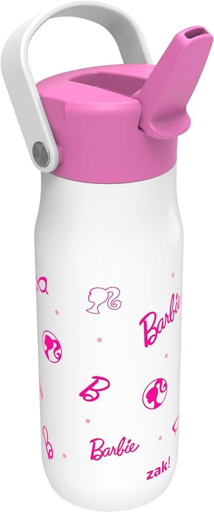 Zak Designs Harmony Barbie Water Bottle for Travel or At Home, 20oz Recycled Stainless Steel is L... | Amazon (US)