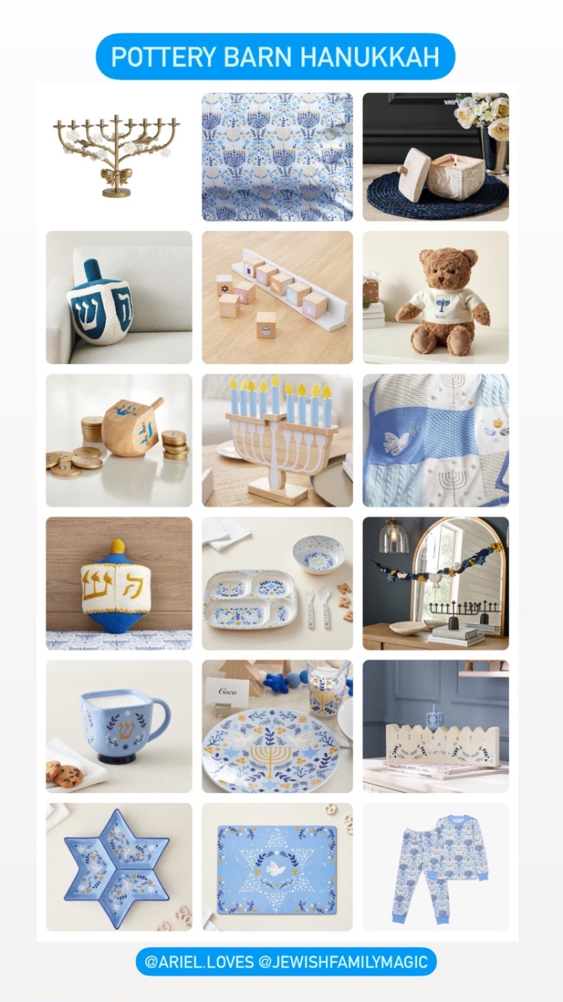 Pottery Barn Hannukah Finds! 