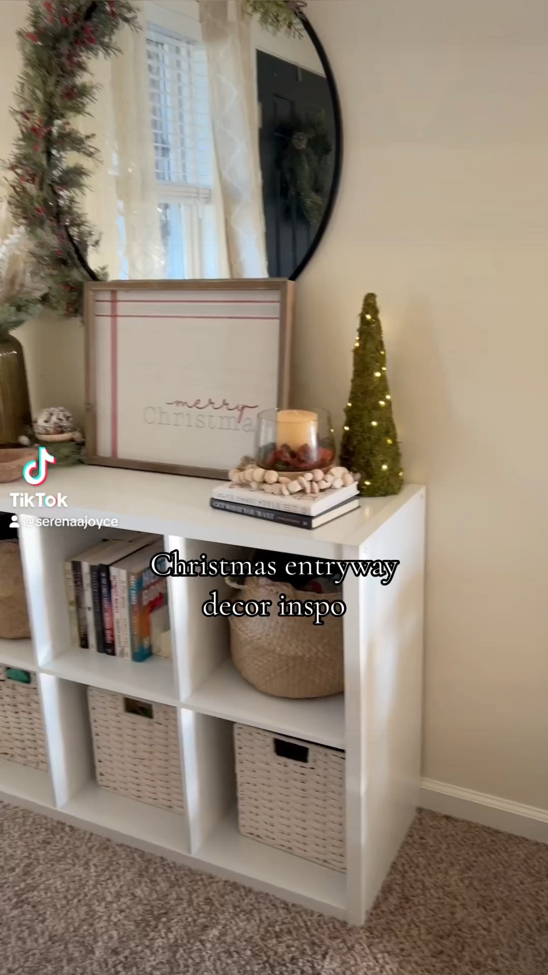 Christmas entryway decor inspo 

#LTKHoliday #LTKhome #LTKSeasonal