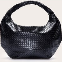 Black Weave Slouchy Tote Bag | PrettyLittleThing UK