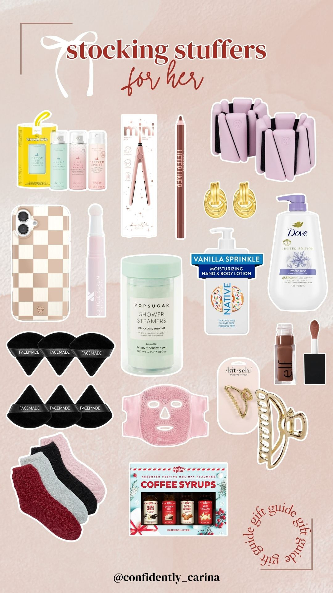 Sharing stocking stuffers for her - all from Walmart! 

 #LTKGiftGuide #LTKHoliday #LTKFindsUnder50