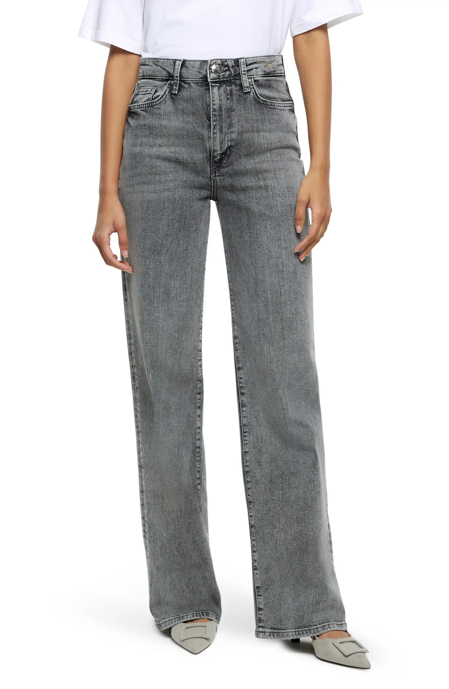 Jamille Slim Wide Leg Jeans | Nordstrom
