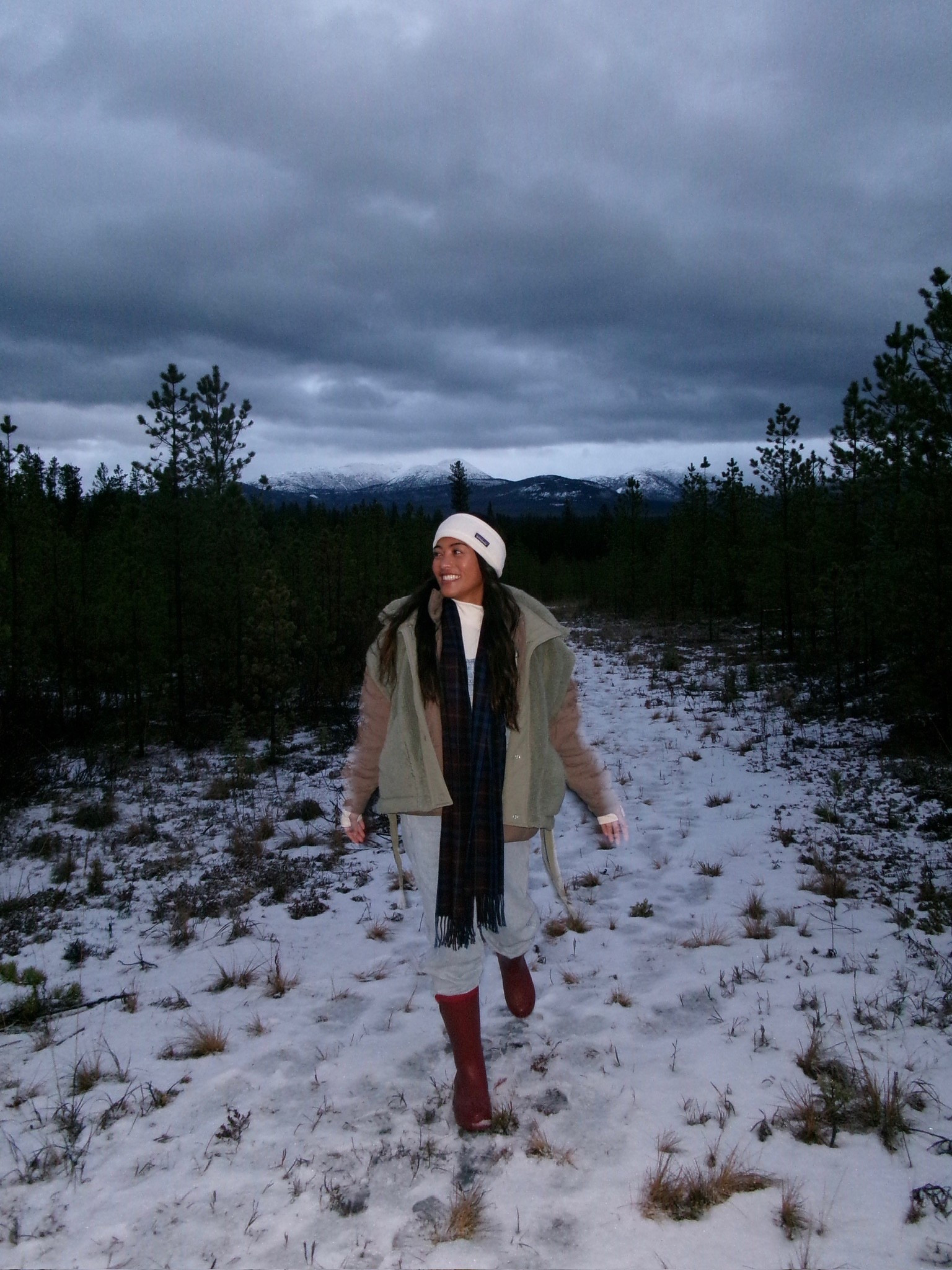 Bundled up for a peaceful walk in the snow.

#LTKPetite #LTKStyleTip #LTKActive