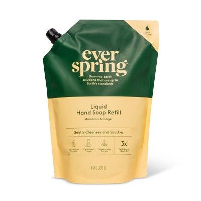 Gel Hand Soap Refill - Mandarin & Ginger - Everspring™ | Target