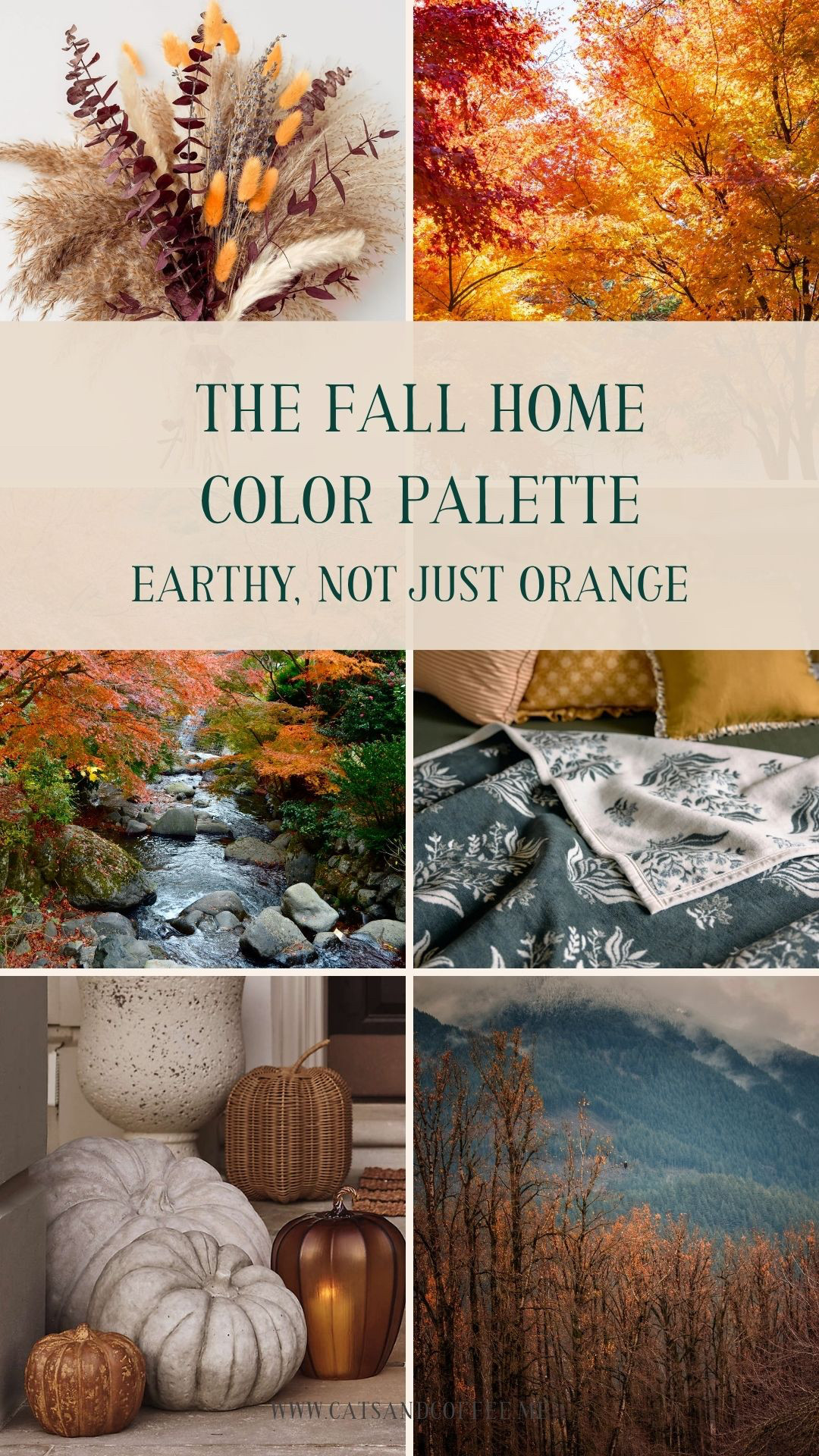 Tired of fall meaning orange and only orange? The better palette runs through rich woods, jewel tones, mustard, rust, and the last green of the year — earthy rather than costume-like. These picks build that scheme with a Ruggable fall botanicals rug, mustard pillows, a teal blockprint blanket, hand painted gourds, and warm-toned candles. Follow for more fall color palettes, autumn home styling, cozy decor ideas, seasonal color inspiration, dopamine decor, and more! 

 #LTKstorytime #LTKSeasonal #LTKHome