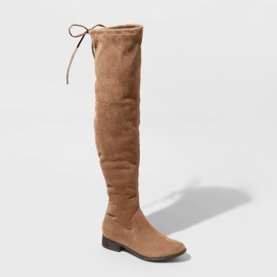 Women's Sidney Microsuede Over the Knee Fashion Boots - A New Day™ | Target