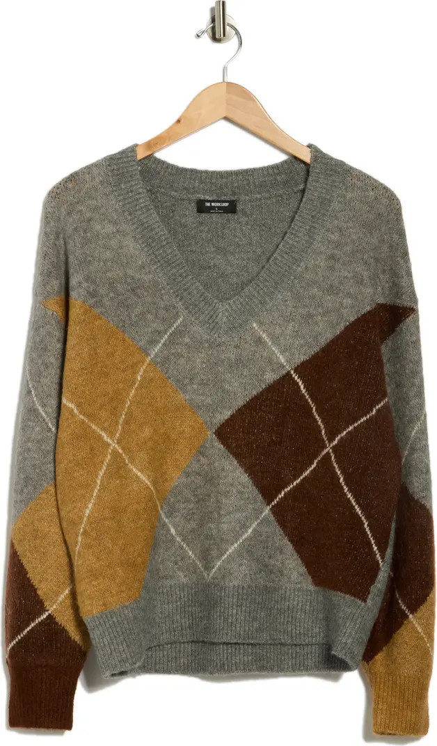 Blu Pepper Argyle V-Neck Pullover Sweater | Nordstromrack | Nordstrom Rack